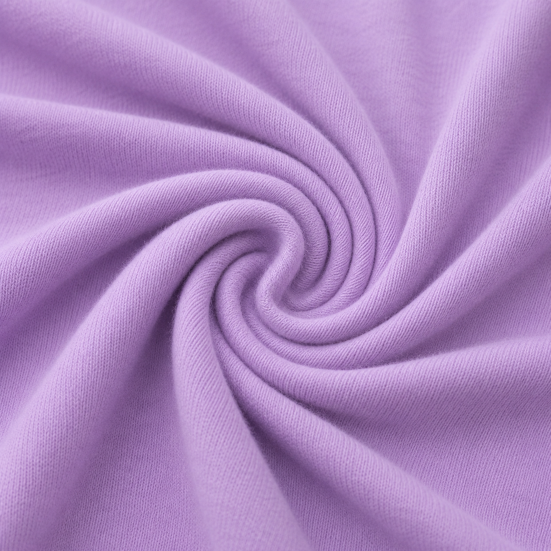 Soft Life Crop Top Long Sleeve Lavender