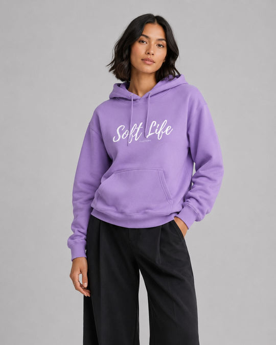 Soft Life Hoodie Lavender