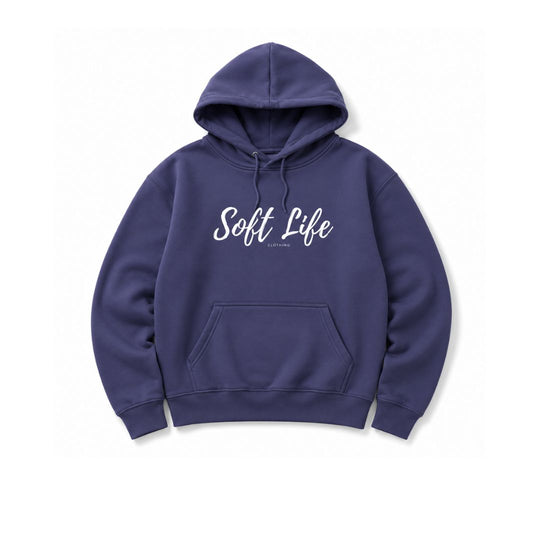 Soft Life Hoodie Blue