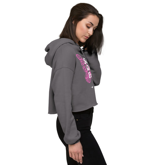 4.    Soft Girl Era Crop Hoodie