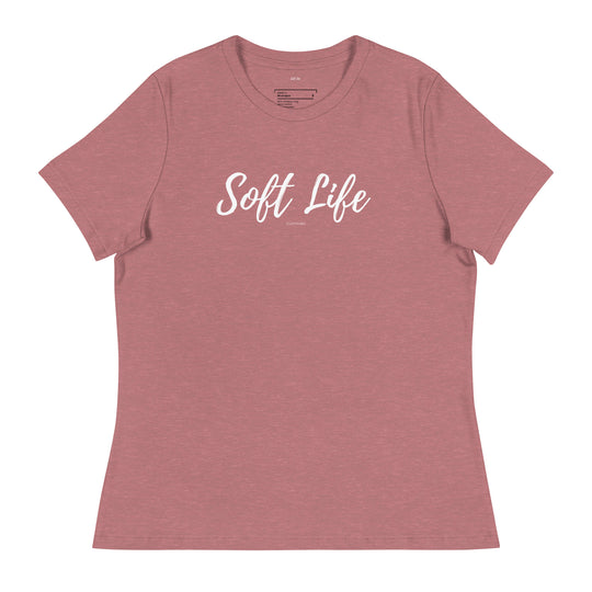 1.    Soft Life Women's Relaxed T-Shirt