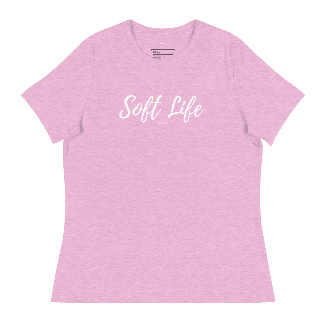 1.    Soft Life Women's Relaxed T-Shirt