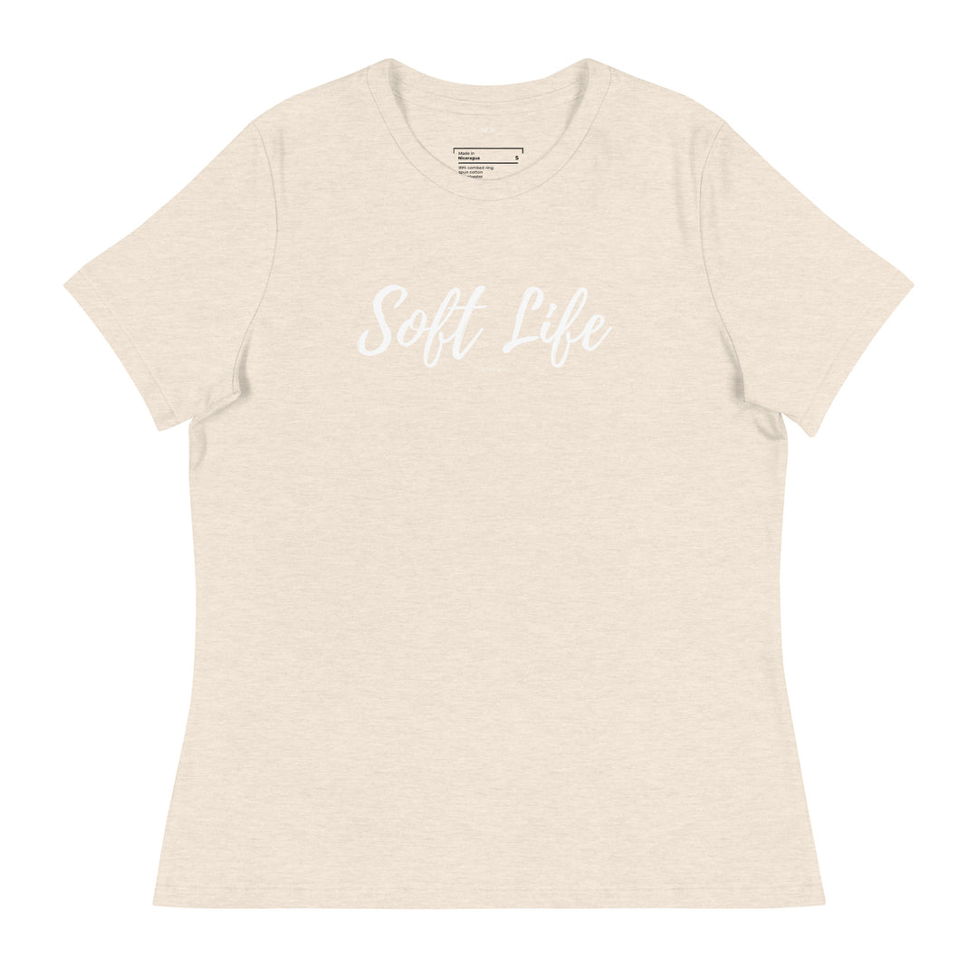 1.    Soft Life Women's Relaxed T-Shirt