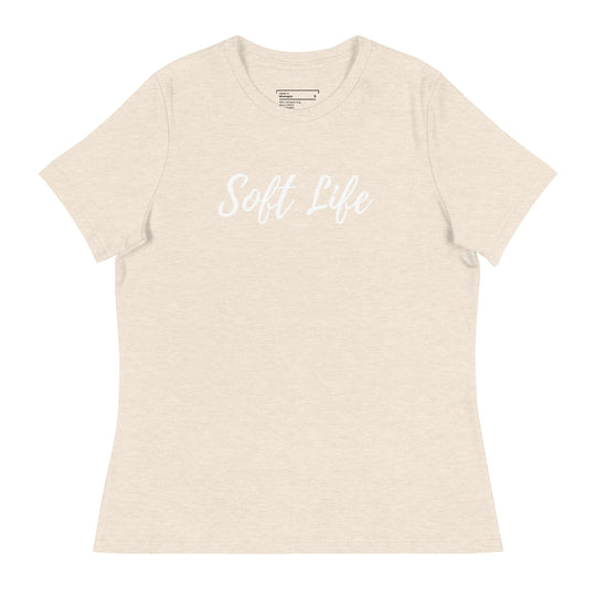 1.    Soft Life Women's Relaxed T-Shirt